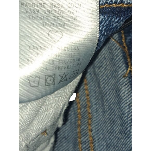 Y2K Cello Ripped Streetwear Grunge Boyfriend Casual-Chic Laid-Back Jeans Size 9 - Picture 12 of 14